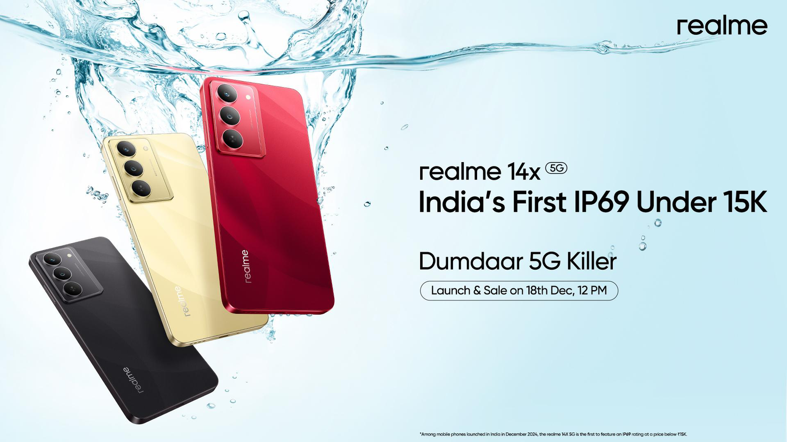Realme 14x 5G: Rugged, High-Performance Smartphone with 6000mAh Battery Starting at ₹14,999
smartsangat